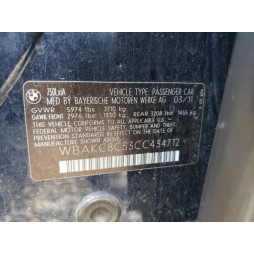 2012 BMW 750 LXI
