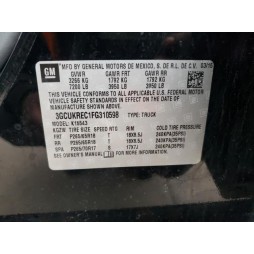 2015 CHEVROLET SILVERADO K1500 LT