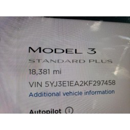 2019 TESLA MODEL 3