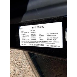 2019 TESL MODEL 3