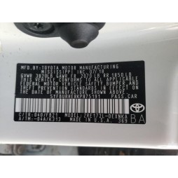 2019 TOYOTA COROLLA L