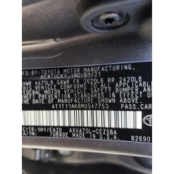 2021 TOYOTA CAMRY SE NIGHT SHADE