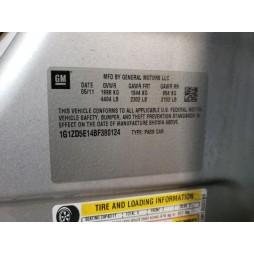2011 CHEVROLET MALIBU 2LT