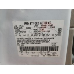 2011 FORD ESCAPE XLS