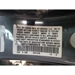 2011 HONDA CIVIC LX