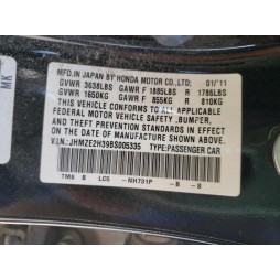2011 HONDA INSIGHT