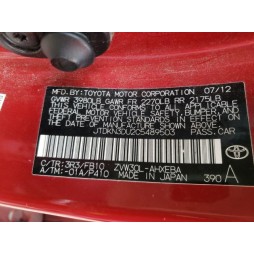 2012 TOYOTA PRIUS