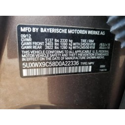 2013 BMW X3 XDRIVE28I