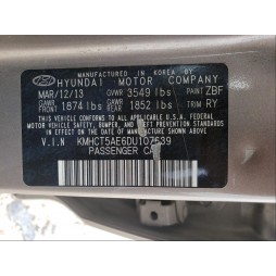 2013 HYUNDAI ACCENT GLS