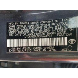 2013 TOYOTA PRIUS