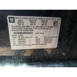 2014 CHEVROLET SILVERADO K1500 LTZ