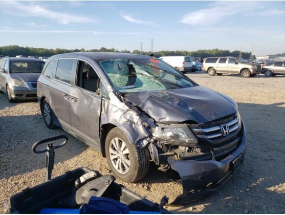 2014 HONDA ODYSSEY EXL
