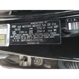 2020 KIA FORTE FE