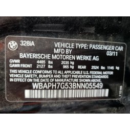 2011 BMW 328 I