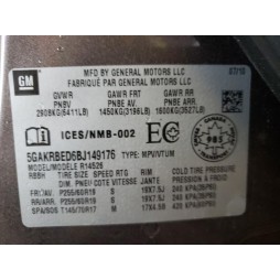 2011 BUICK ENCLAVE CXL