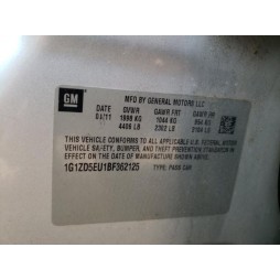2011 CHEVROLET MALIBU 2LT