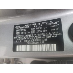 2011 HYUNDAI GENESIS 3.8L