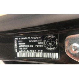 2011 PORSCHE PANAMERA 2