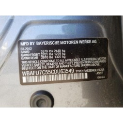 2012 BMW 535 XI