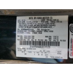 2012 FORD FUSION SE
