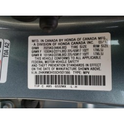 2012 HONDA CR-V EX