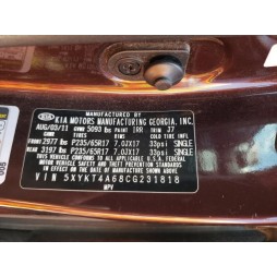 2012 KIA SORENTO BASE