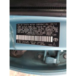 2012 TOYOTA PRIUS C