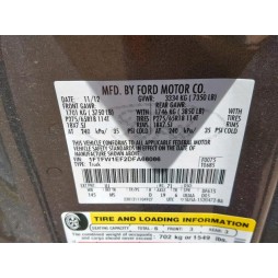 2013 FORD F150 SUPERCREW
