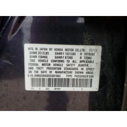 2013 HONDA FIT SPORT