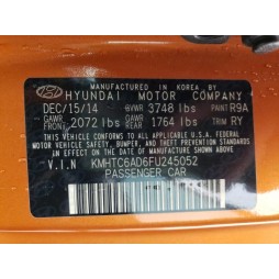 2015 HYUNDAI VELOSTER