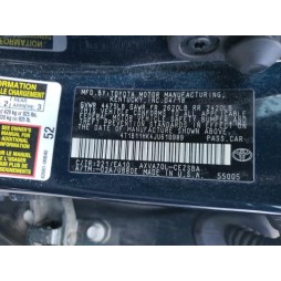 2018 TOYOTA CAMRY L