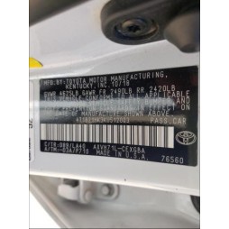 2019 TOYOTA CAMRY HYBRID