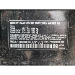 2021 BMW 530 I