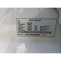 2021 TESLA MODEL Y