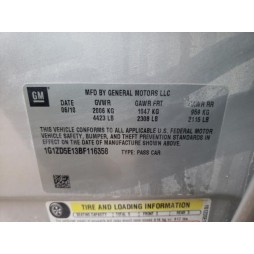 2011 CHEVROLET MALIBU 2LT