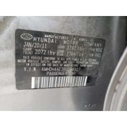 2011 HYUNDAI ELANTRA GLS