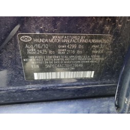 2011 HYUNDAI SONATA SE
