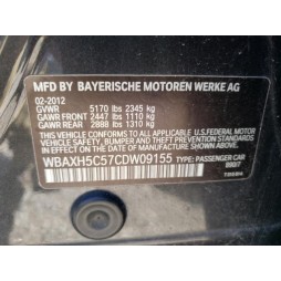2012 BMW 528 XI