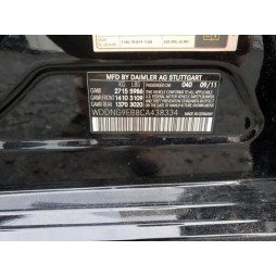 2012 MERCEDES-BENZ S 550 4MATIC