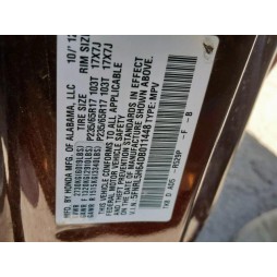 2013 HONDA ODYSSEY EXL