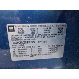 2016 CHEVROLET SILVERADO C1500 LTZ