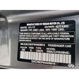 2017 INFINITI QX30 BASE