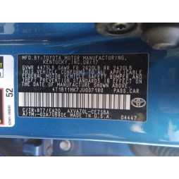 2018 TOYOTA CAMRY L