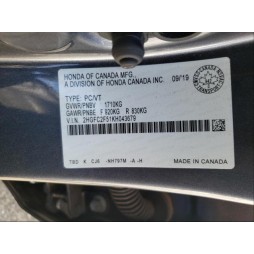 2019 HONDA CIVIC LX