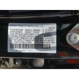 2020 HONDA ACCORD SPORT