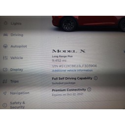 2020 TESLA MODEL X