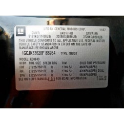 2008 CHEVROLET SILVERADO K3500