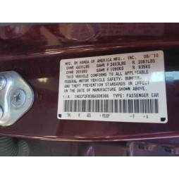 2011 HONDA ACCORD EXL
