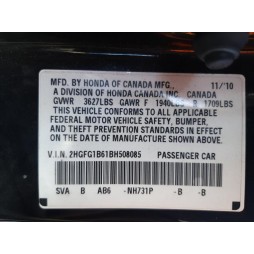 2011 HONDA CIVIC LX