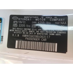 2011 HYUNDAI GENESIS COUPE 2.0T
